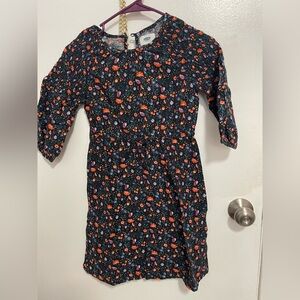 Old Navy Kids Dress - Black and Red Floral